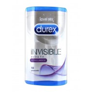 Durex Invisible Extra Lubricated N10 Durex Invisible Extra Lubricated N10