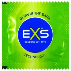 EXS pimedas helendavad kondoomid